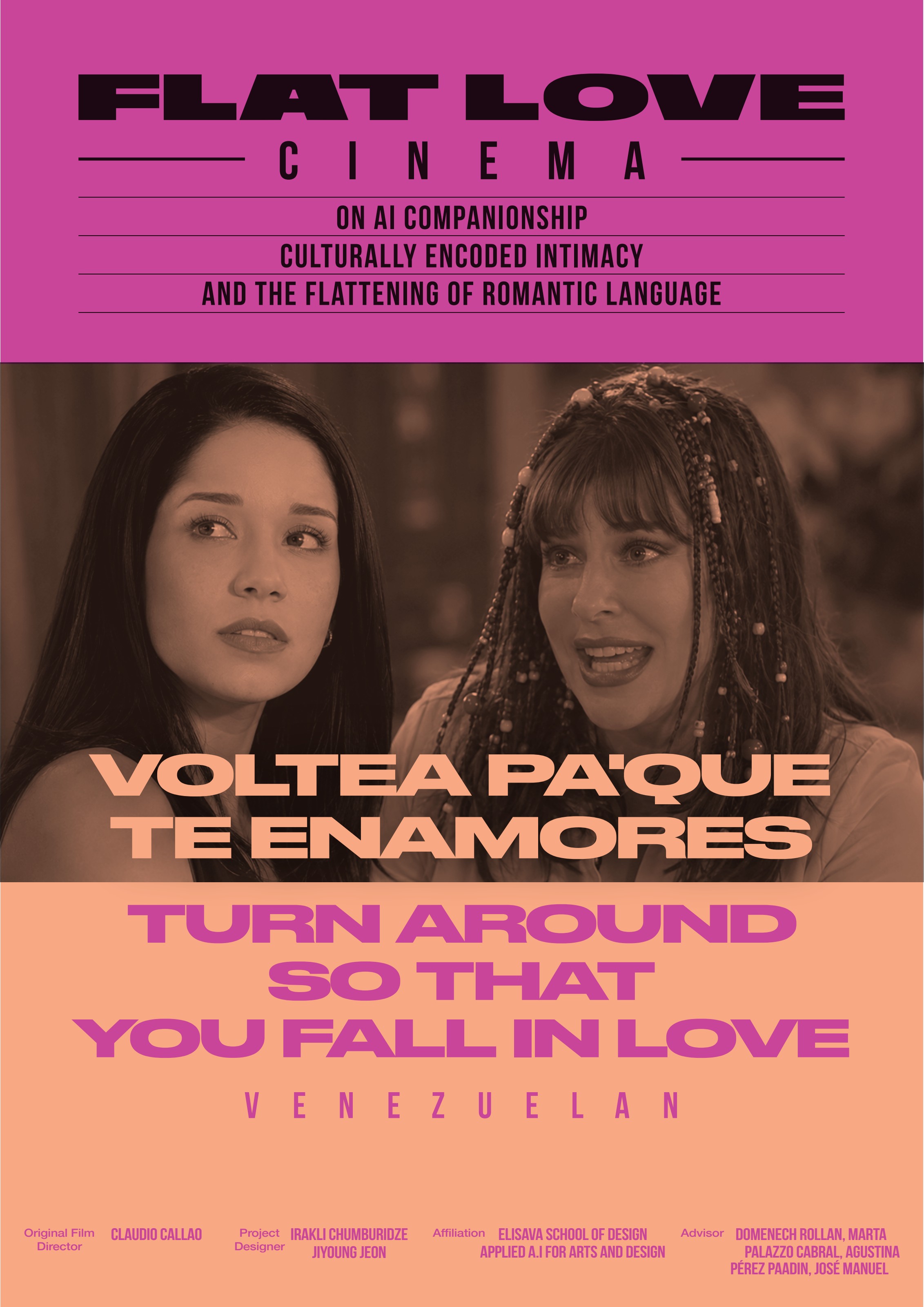 Turn Around So That You Fall in Love poster
